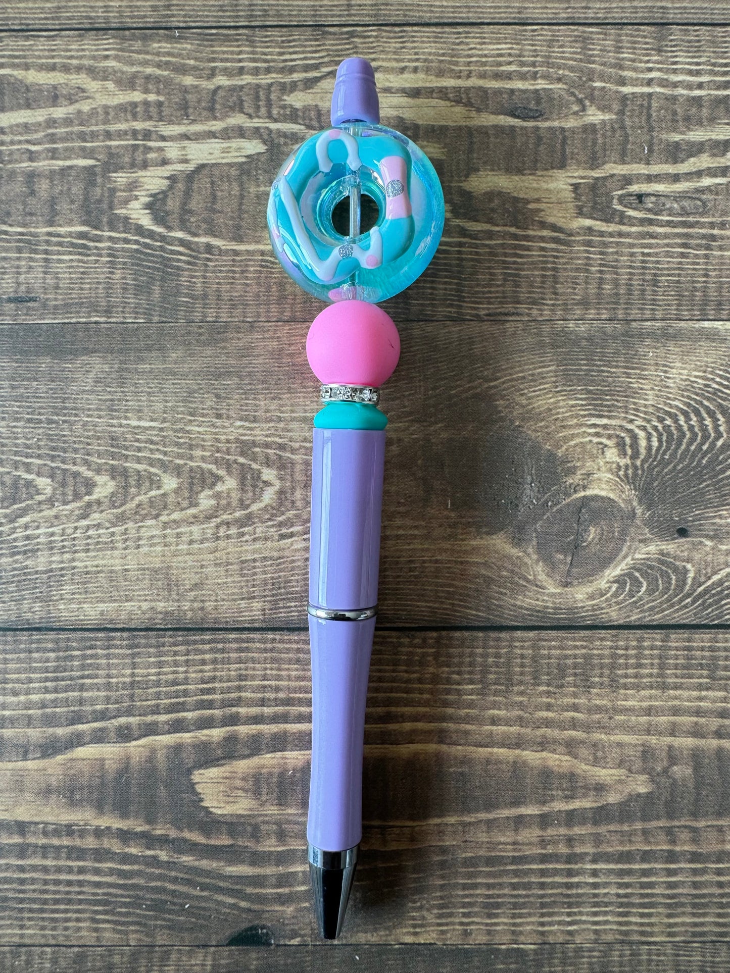 For the Love of Donuts Beaded Pen