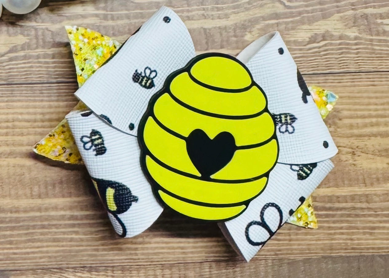 Bee Petite Hair Bow