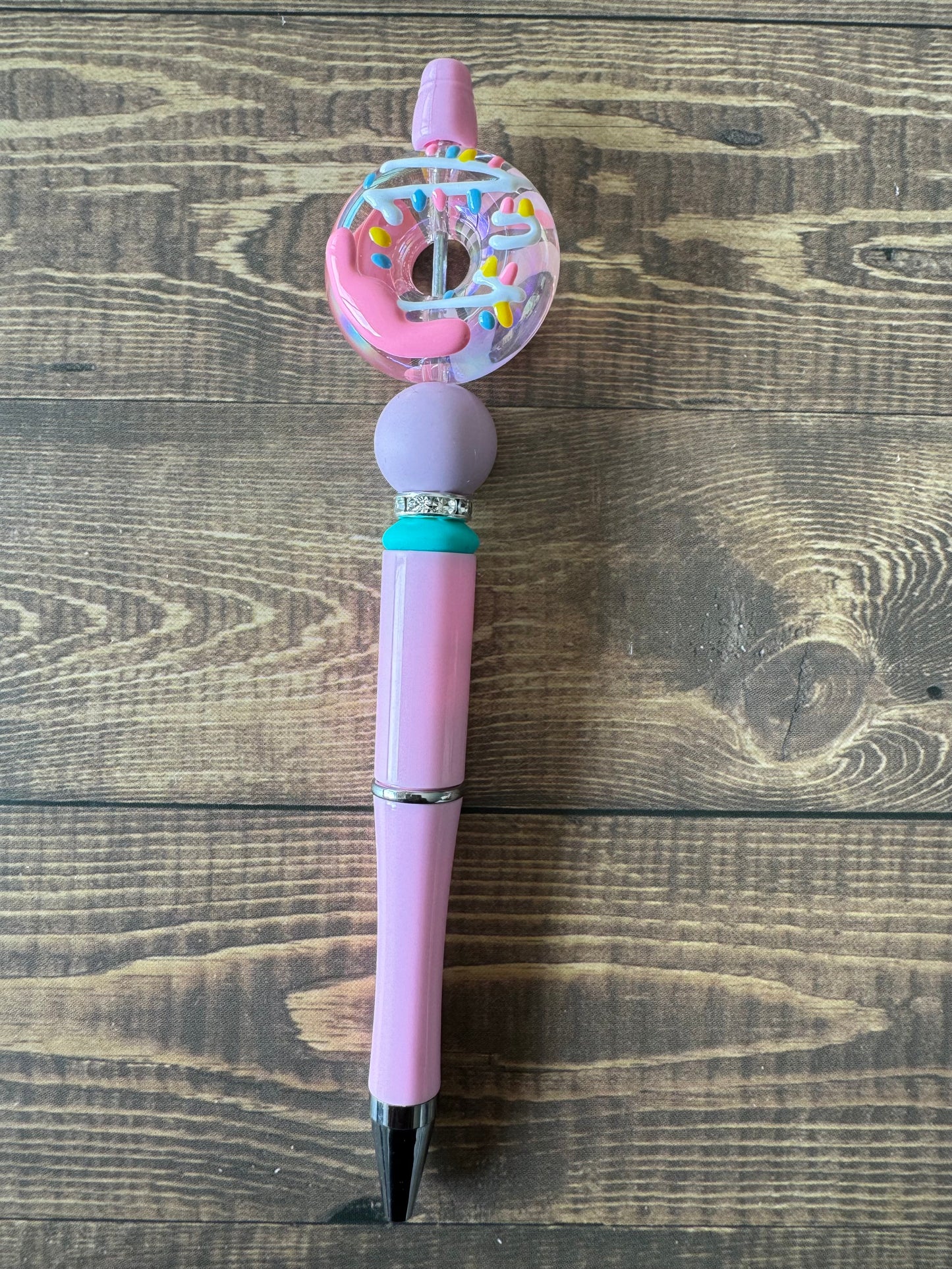 For the Love of Donuts Beaded Pen