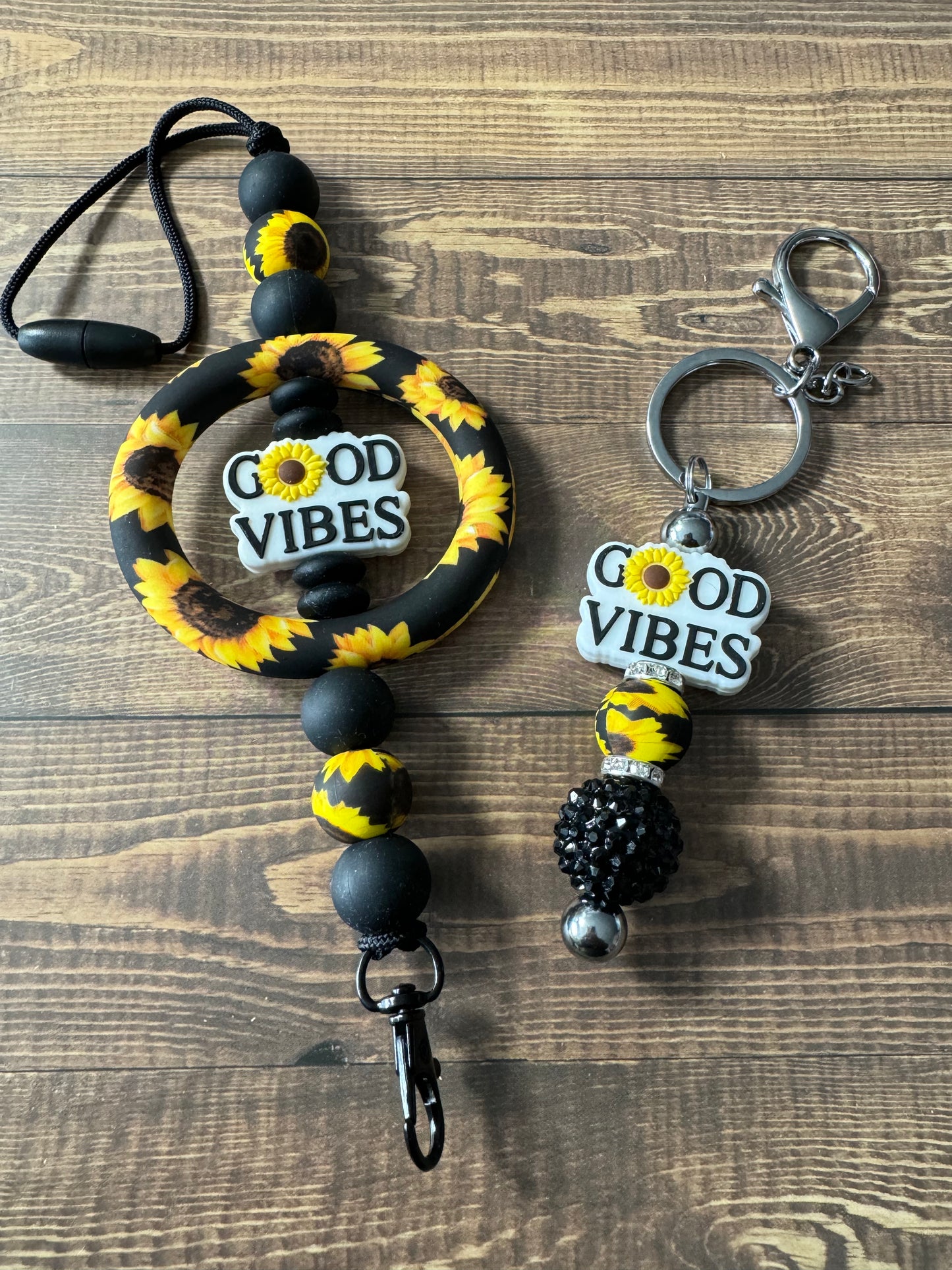 Good Vibes XL Car Charm/Freshie Hangar