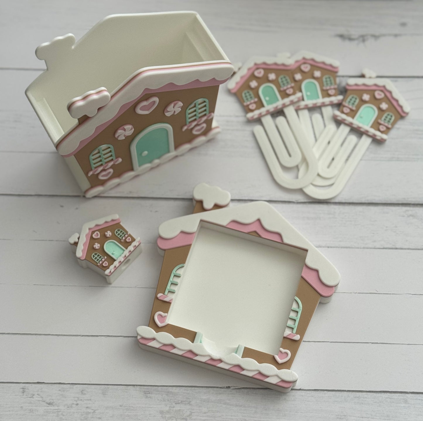 Gingerbread Sticky Note Holder