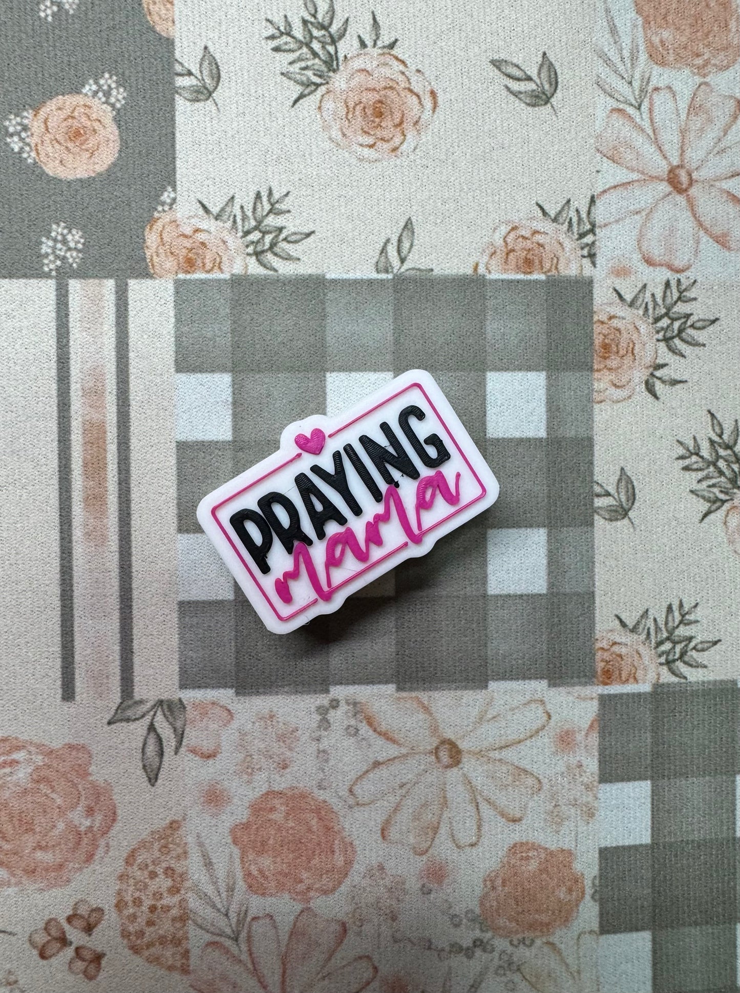 Praying Mama Straw Topper