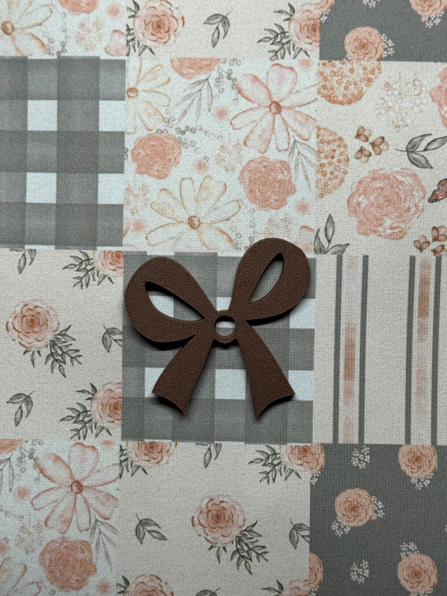 Large Bow Straw Toppers