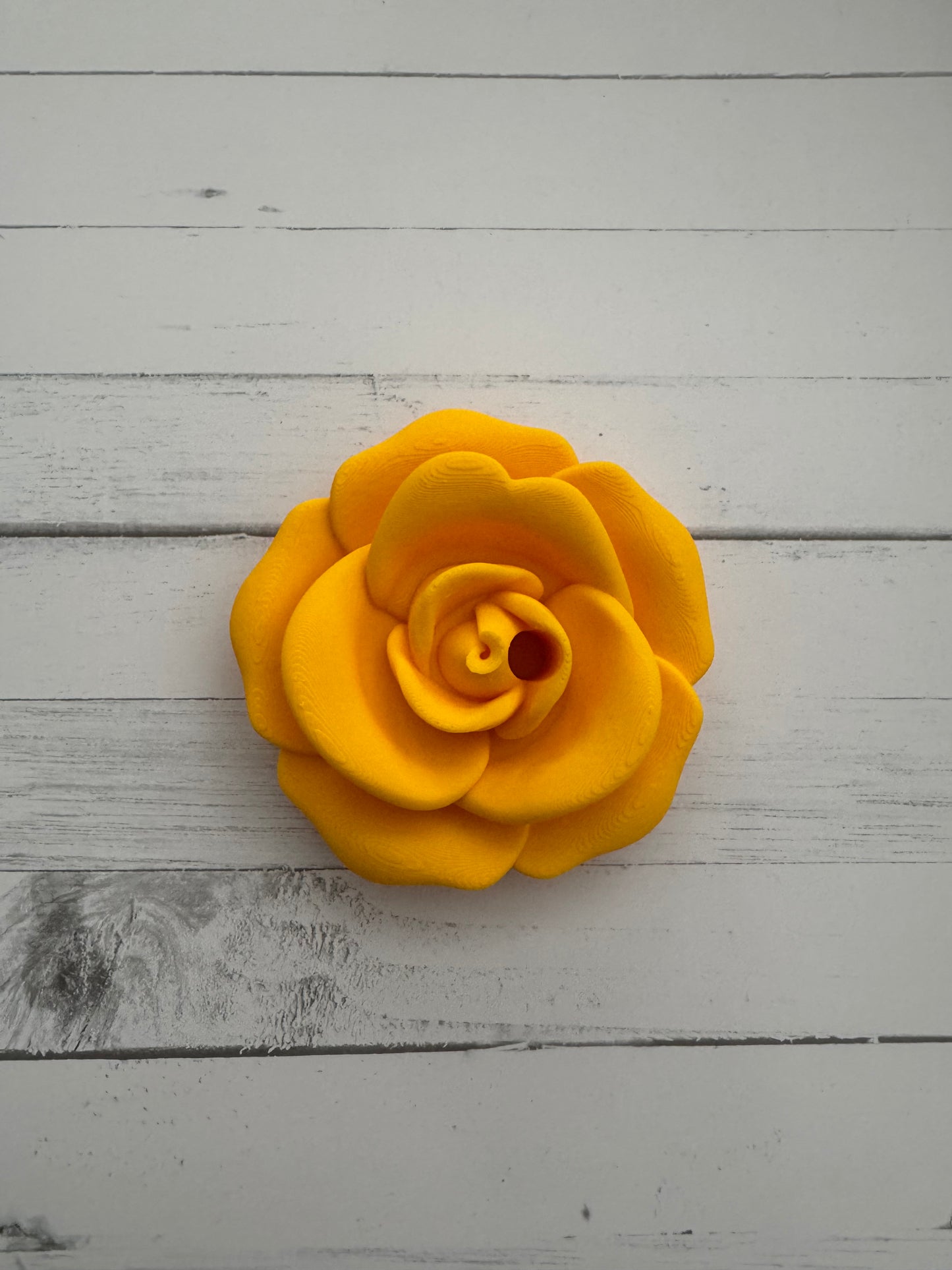 Large Rose Straw Topper