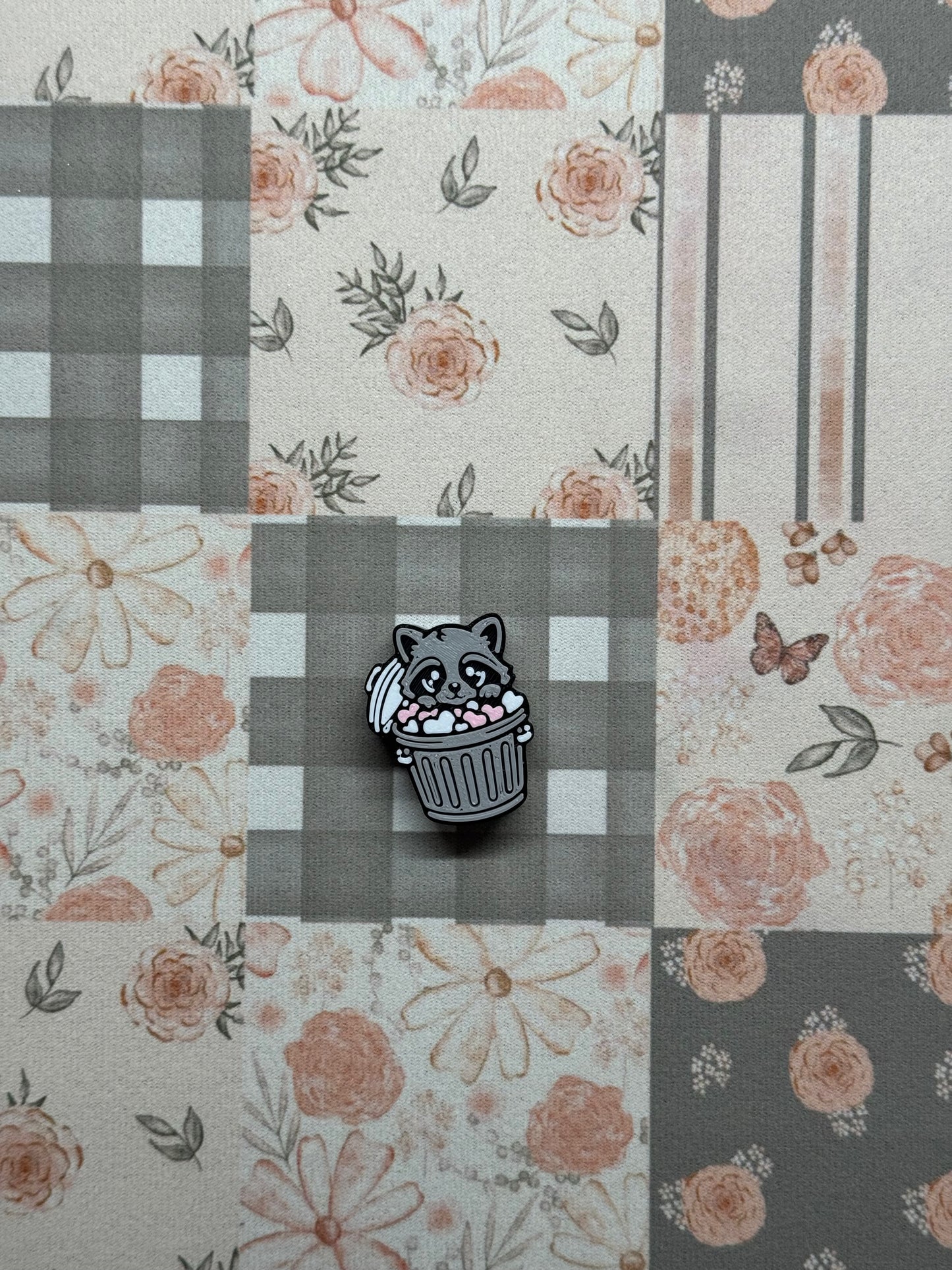 Cute Raccoon Straw Topper
