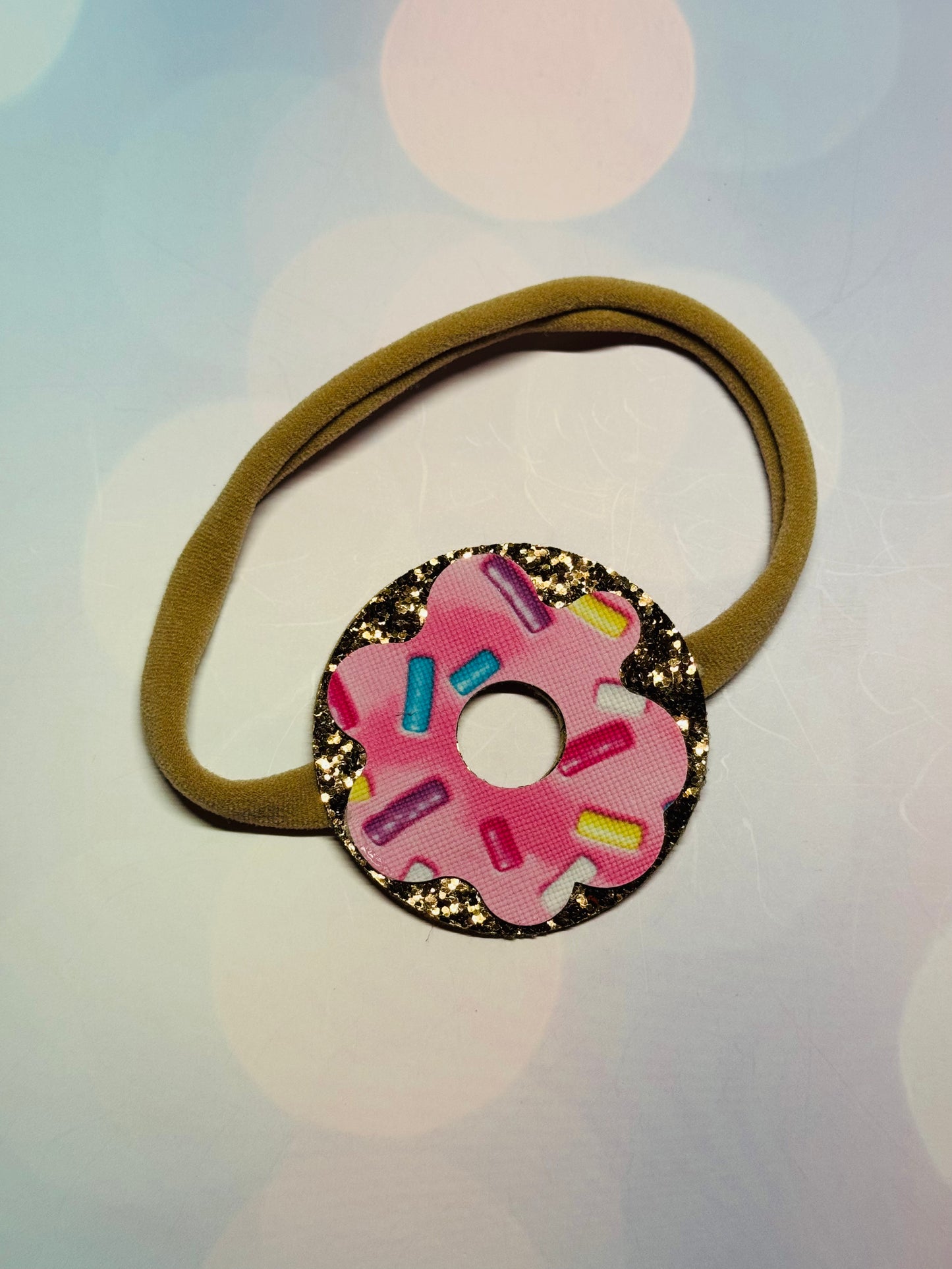 Donut Headband Bow