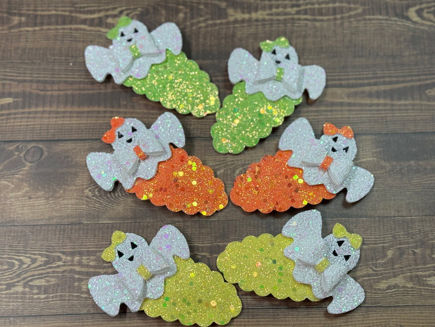 Boo Barrettes/Hair Clips