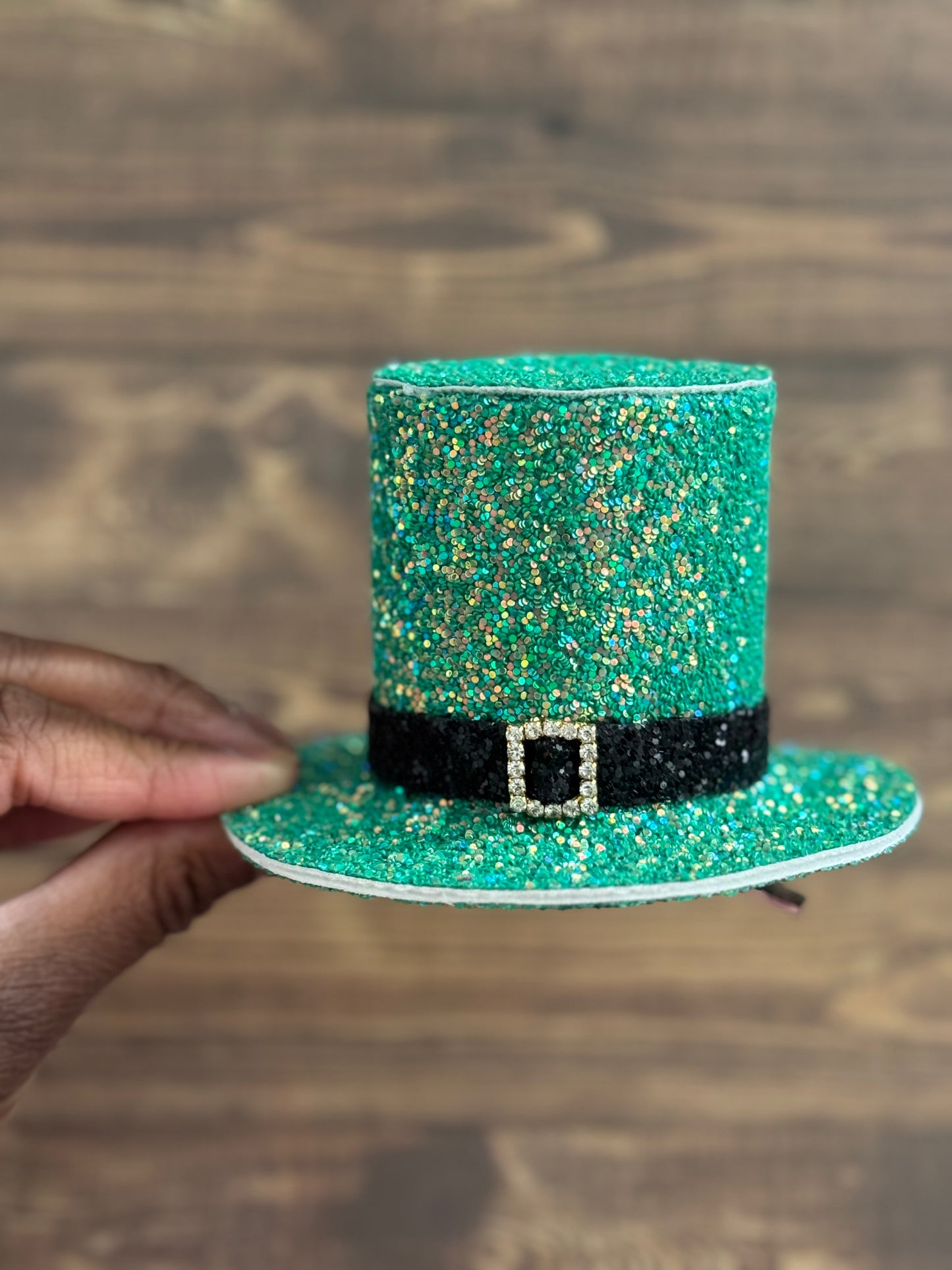 Lucky Top Hat Hair Bow