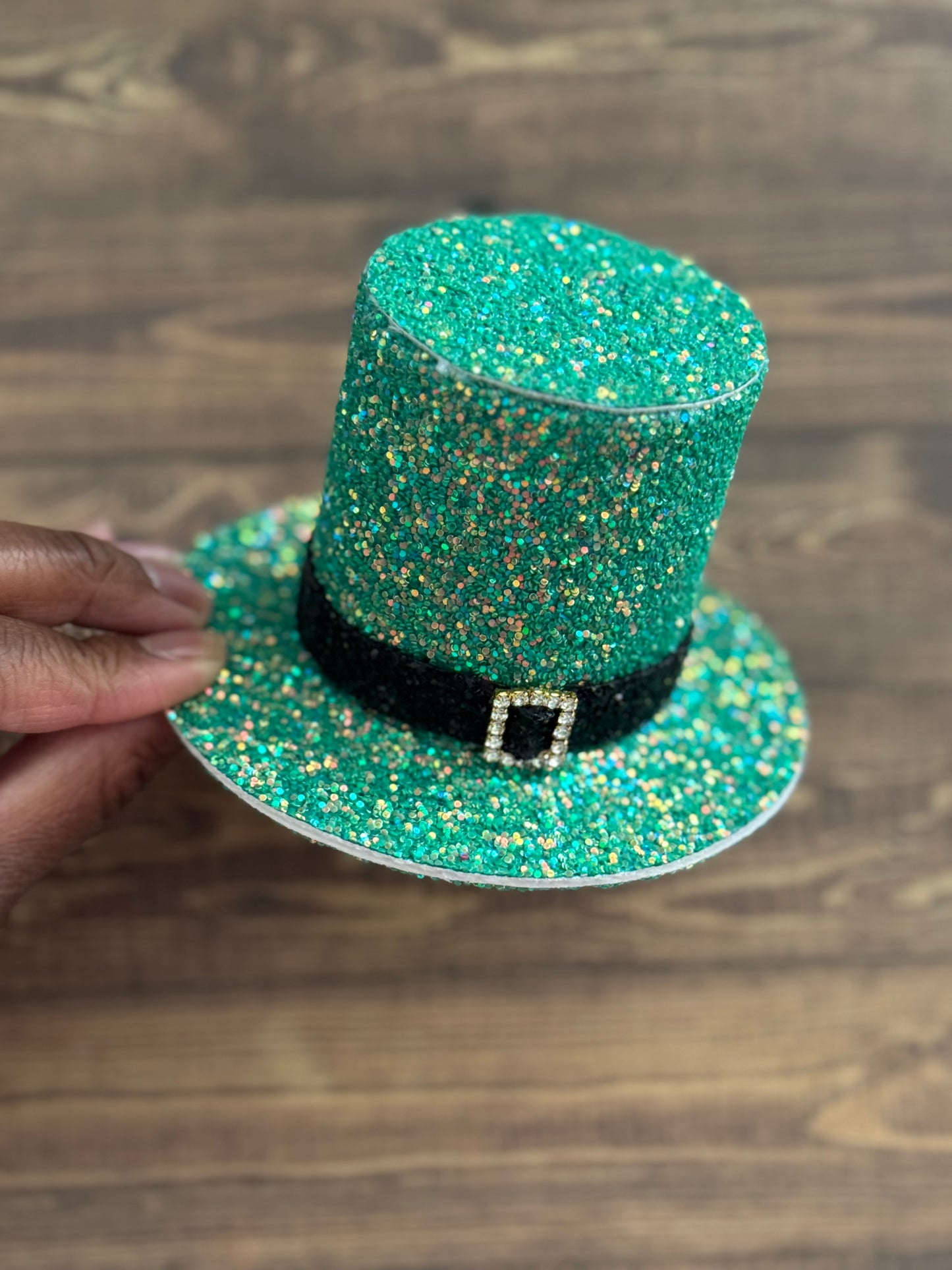 Lucky Top Hat Hair Bow
