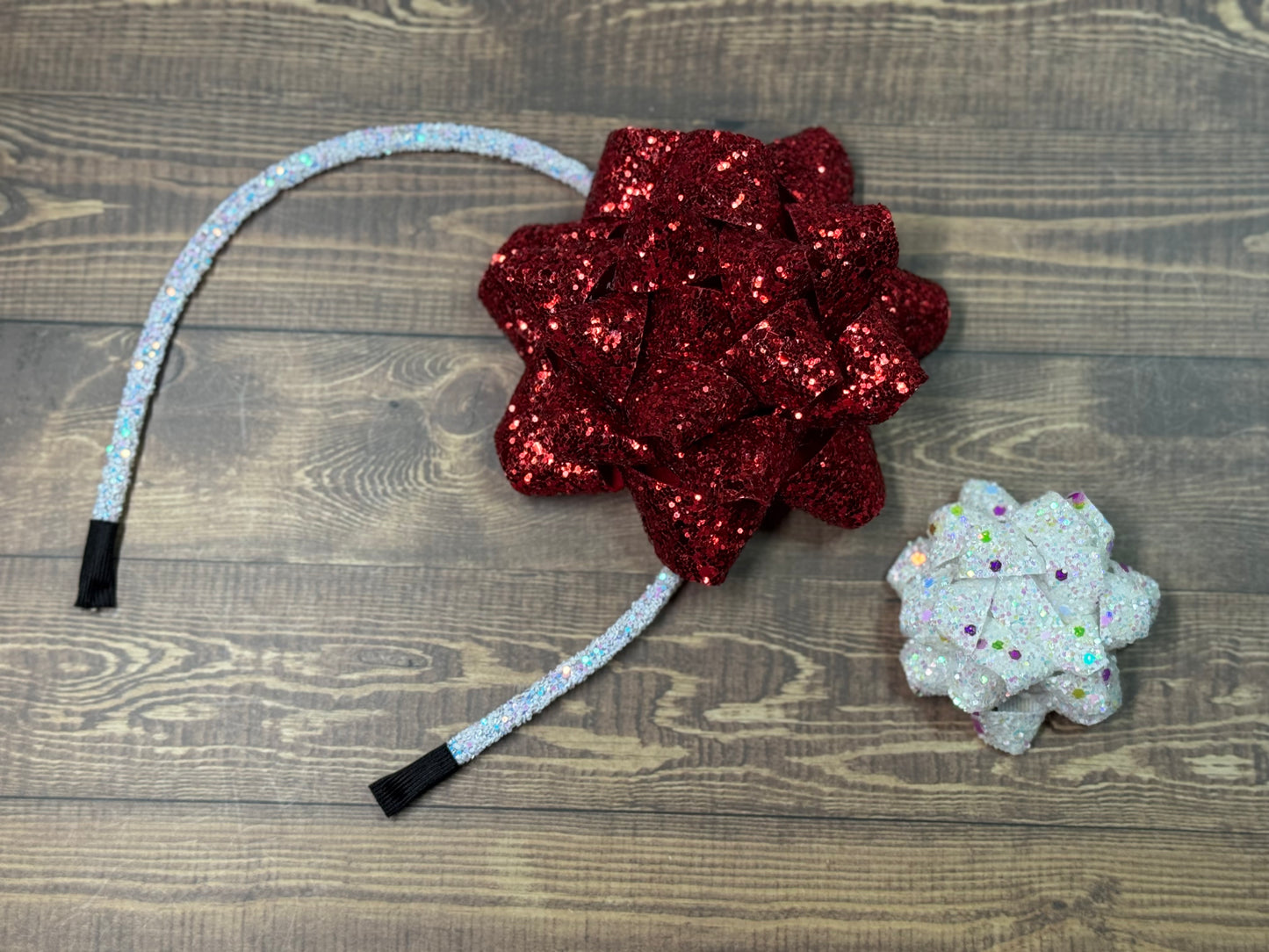 Christmas Gift Bow Headband