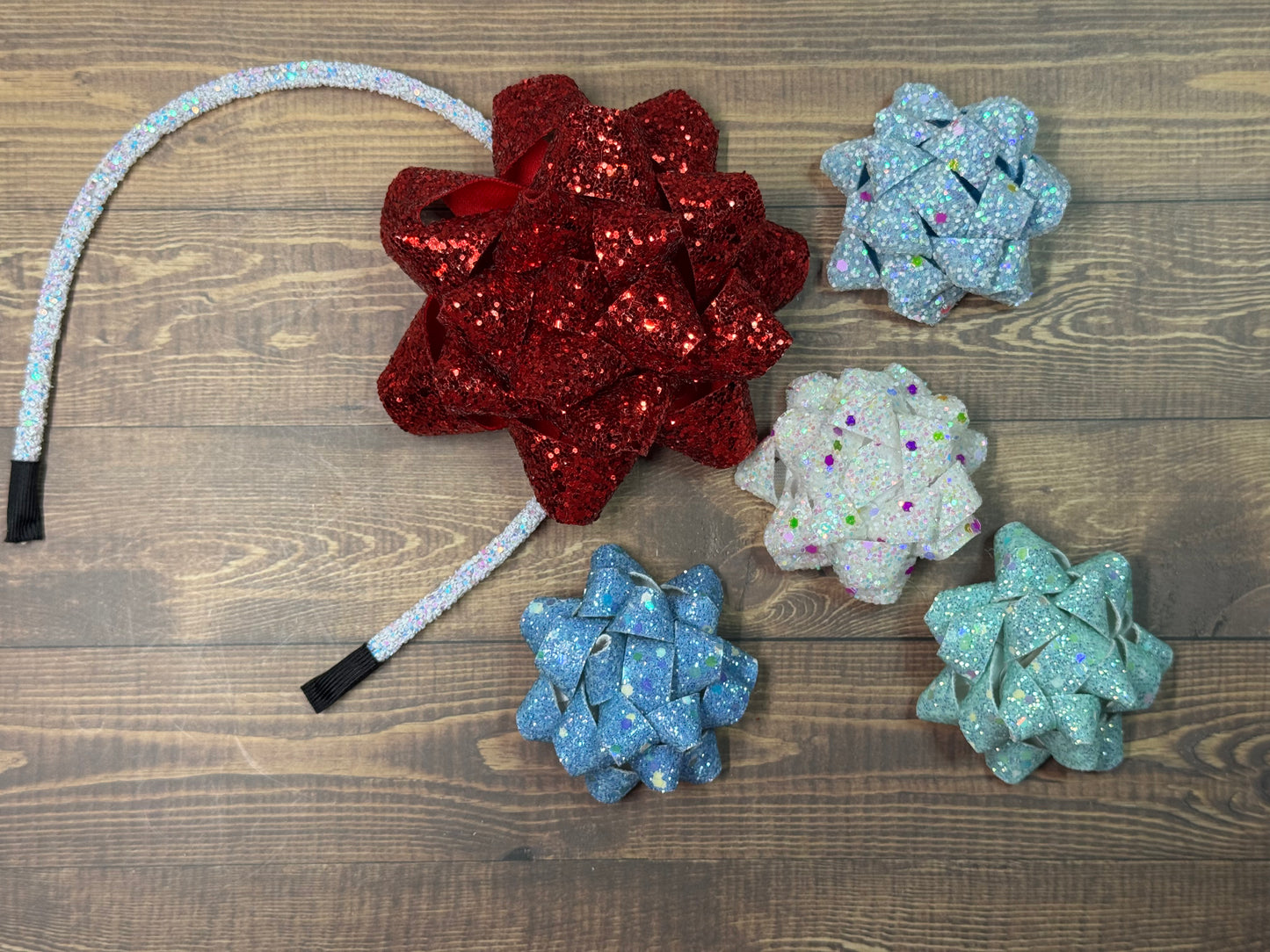 Christmas Gift Bow Headband