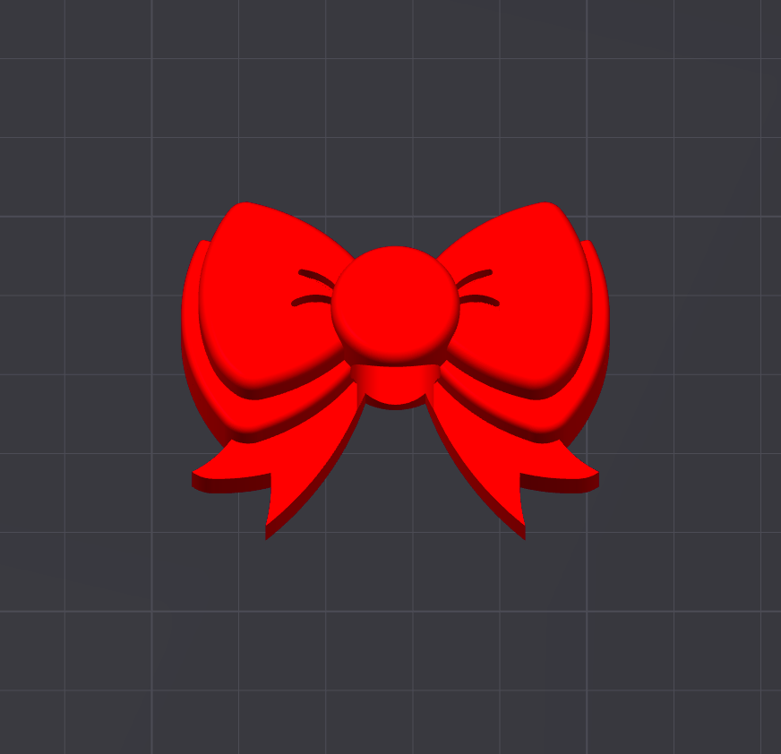 Layered Bow Straw Topper