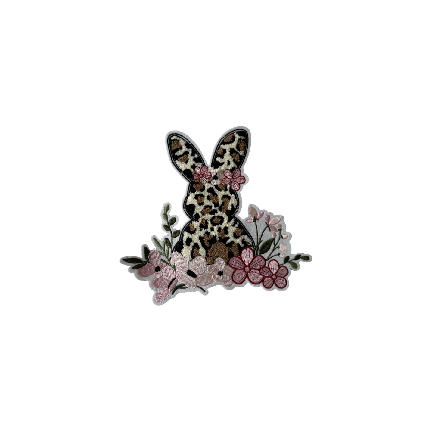 Bunny Embroidery Patch T-Shirt