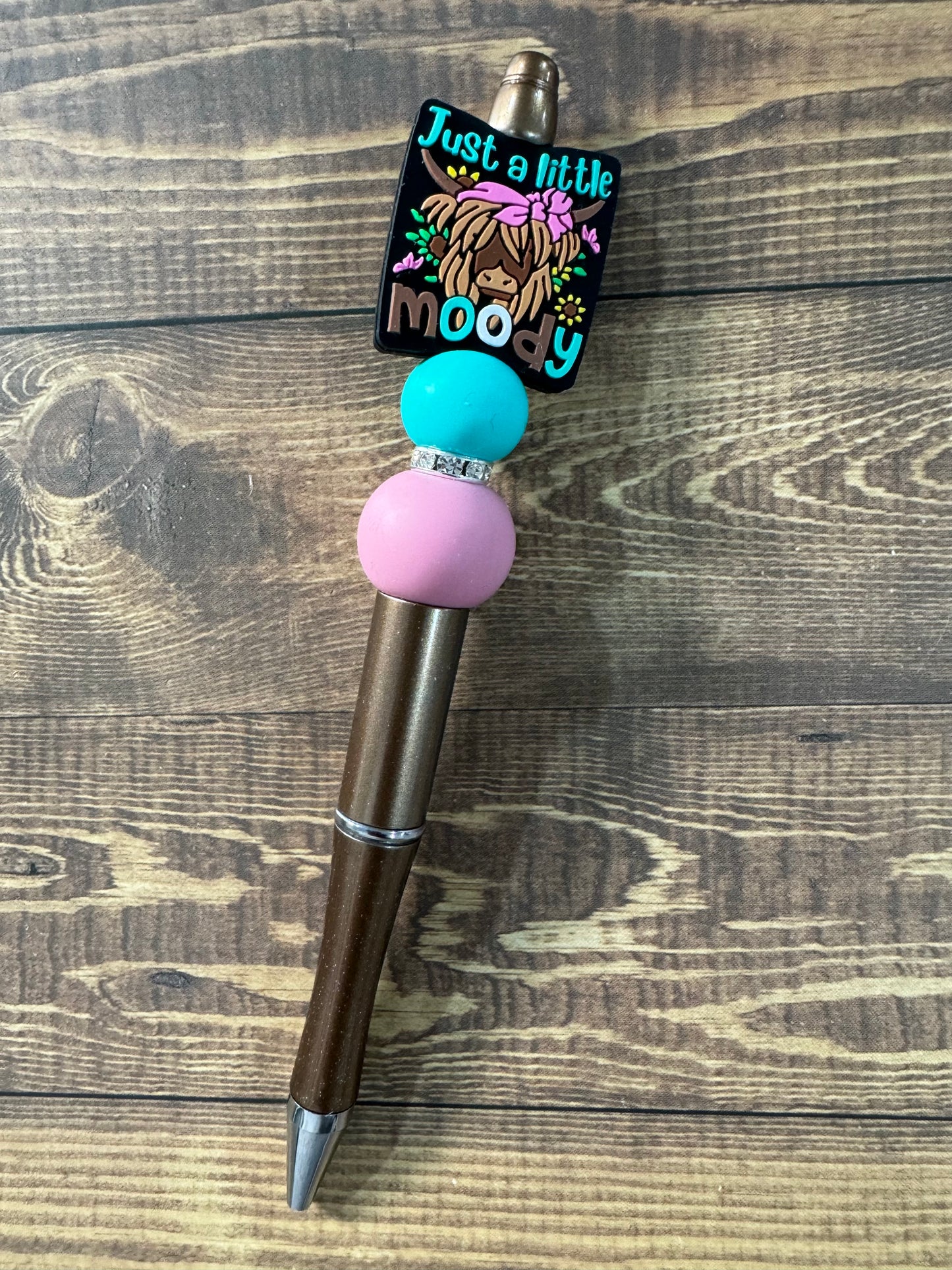 A Little Moody Beaded Pen