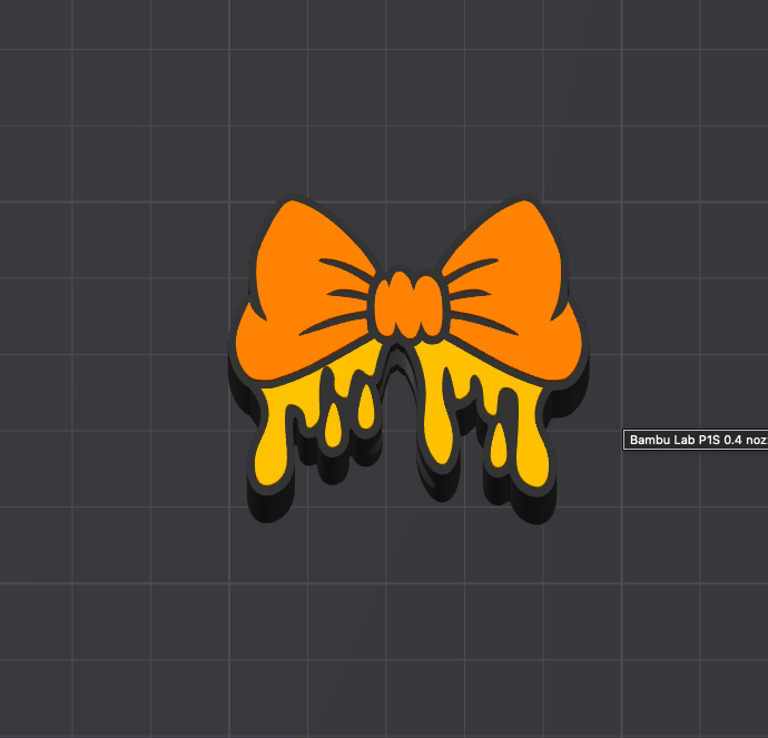 Drip Bow Straw Topper