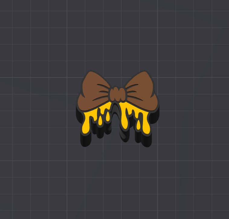 Drip Bow Straw Topper