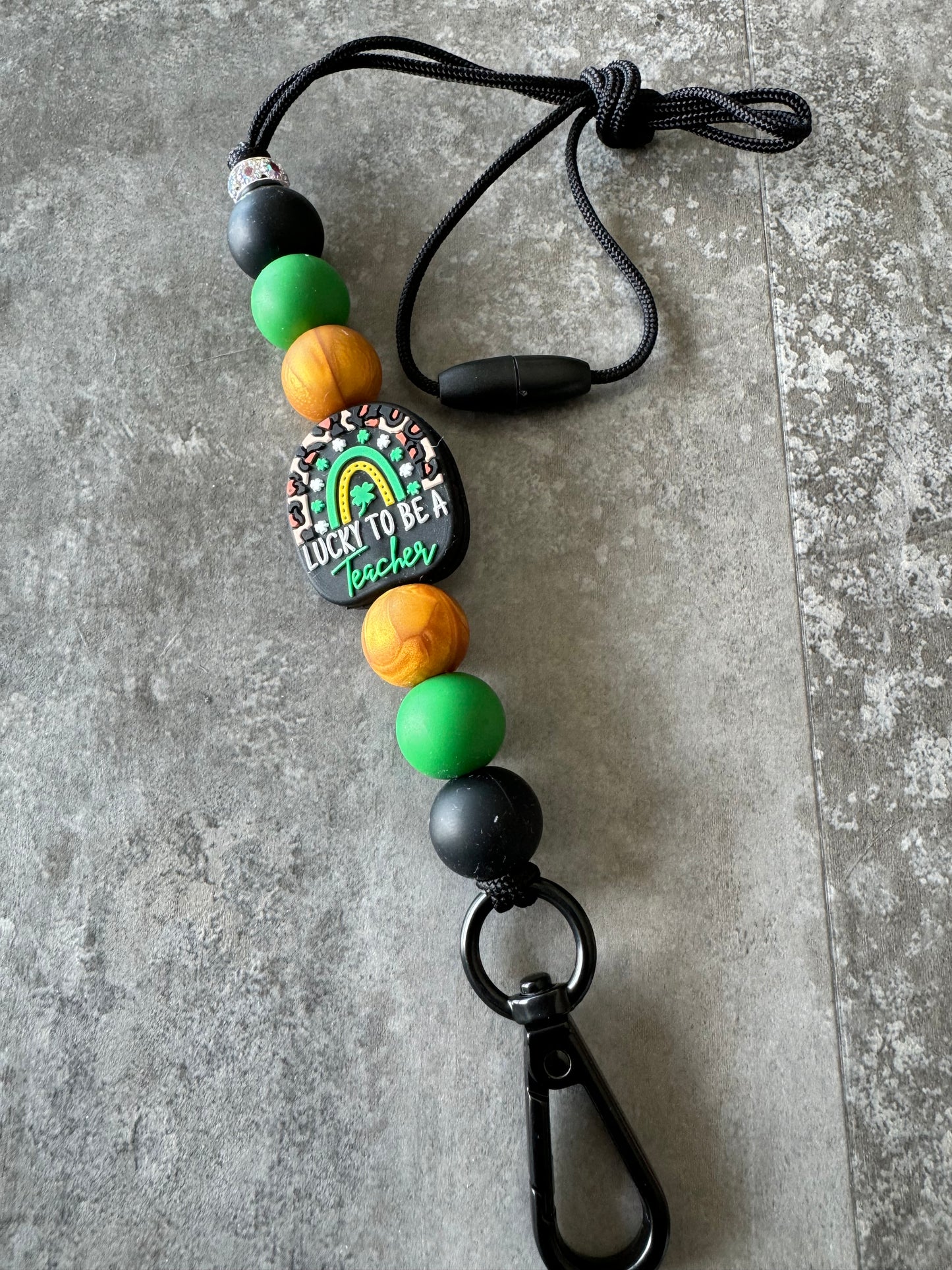 Lucky To Be A Teacher Lanyard