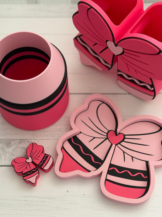 Crayon Bow Gift Box