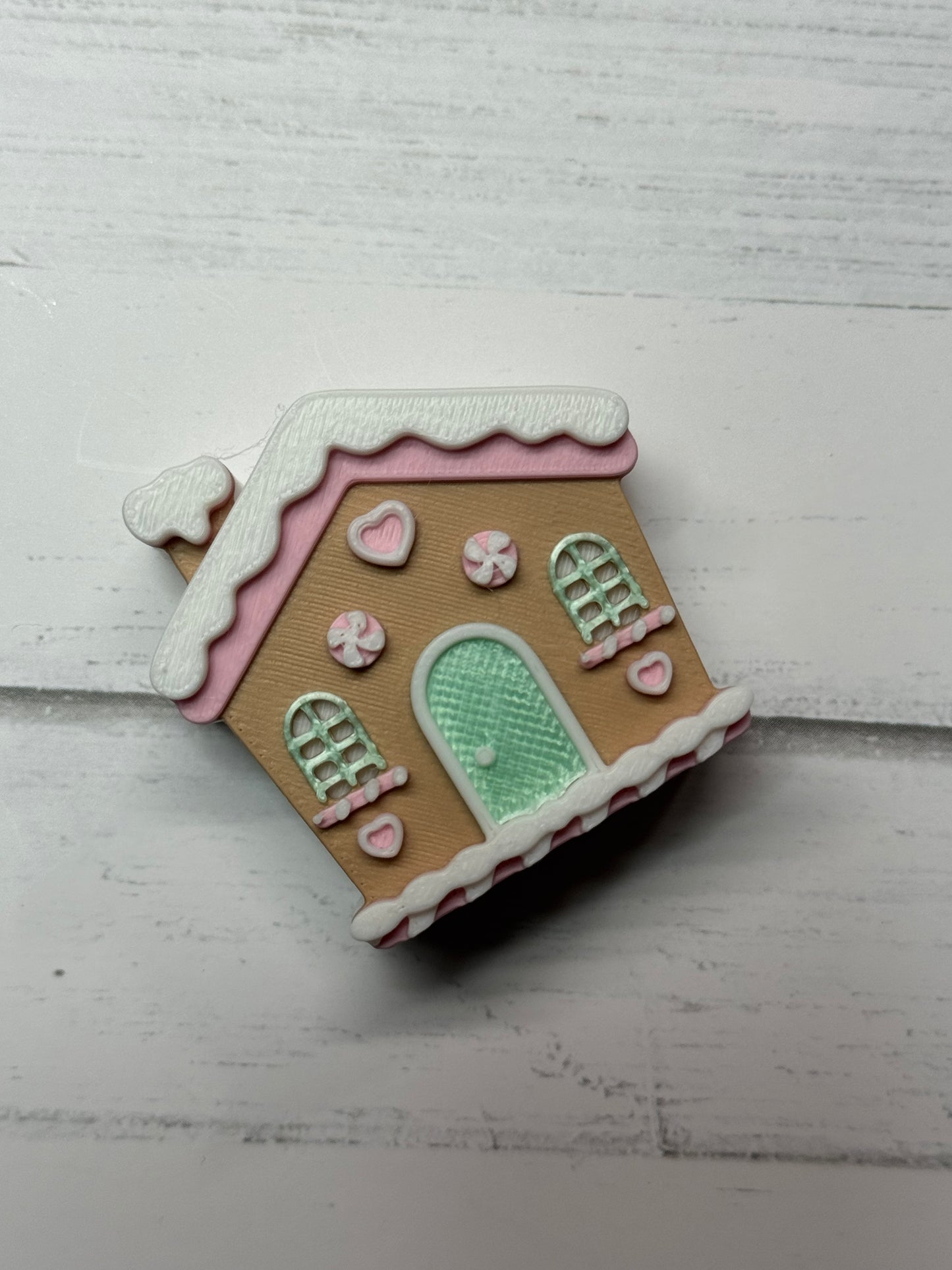 Gingerbread Straw Topper