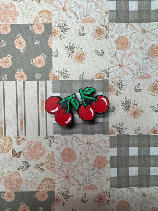 Cherry Straw Topper