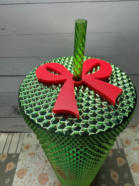 Large Bow Straw Toppers