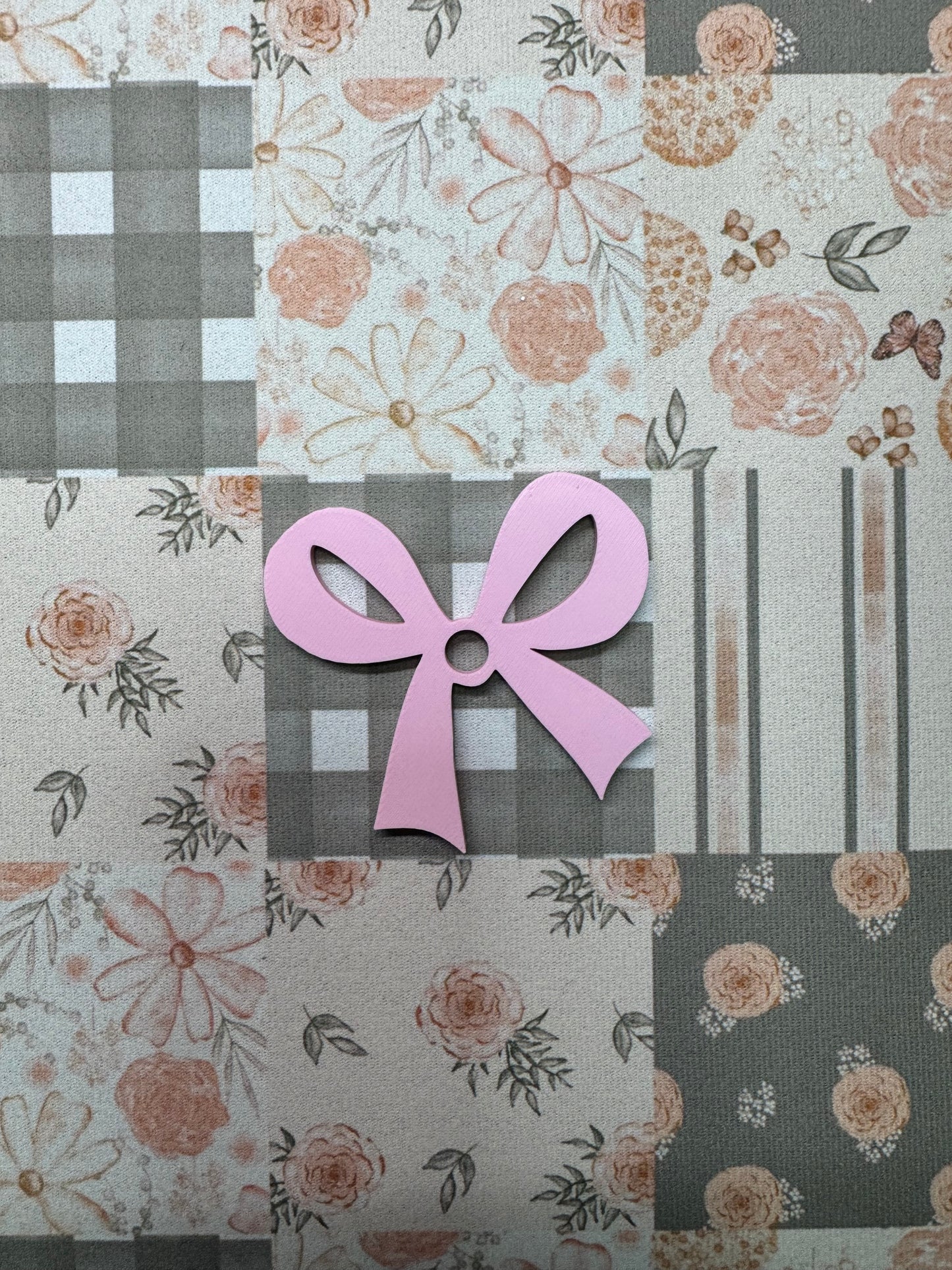 Large Bow Straw Toppers