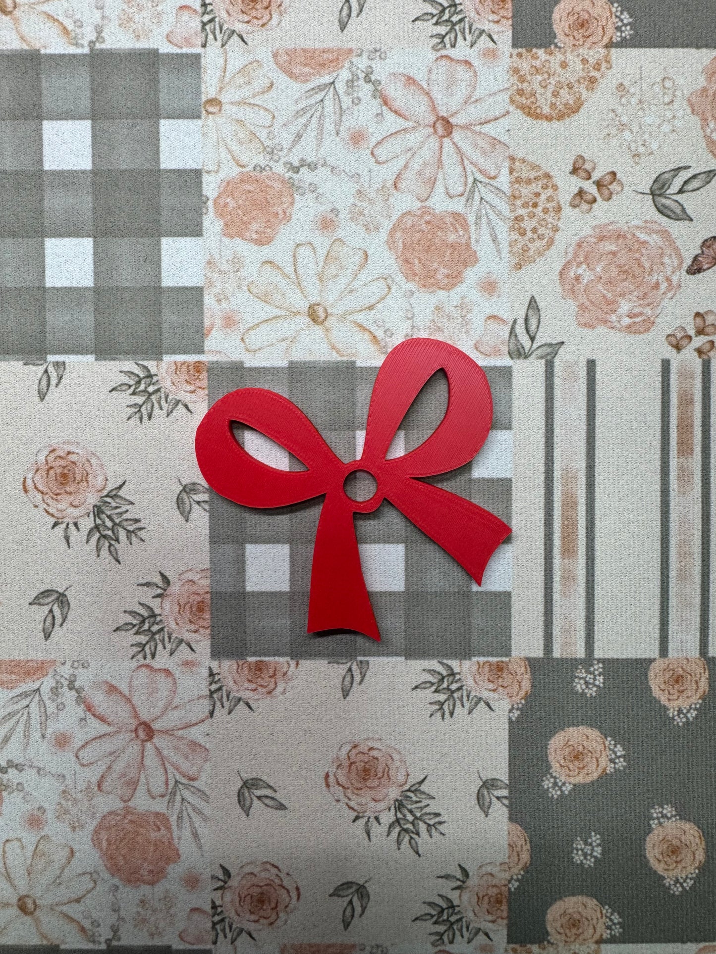 Large Bow Straw Toppers