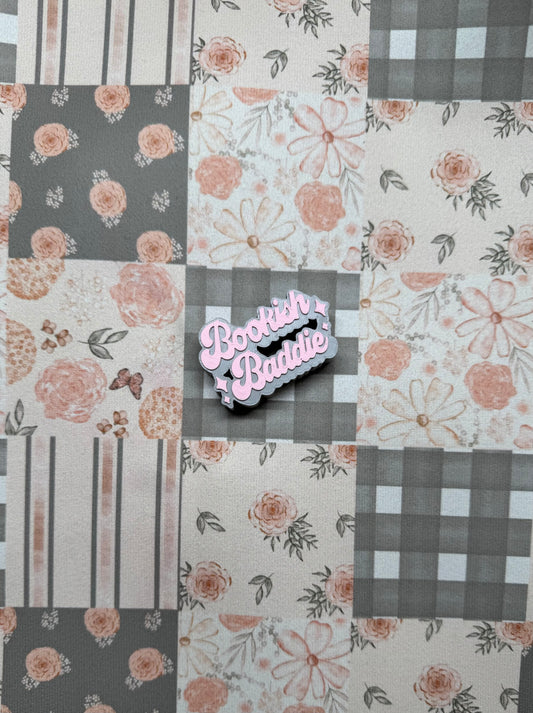 Book Baddie Straw Topper