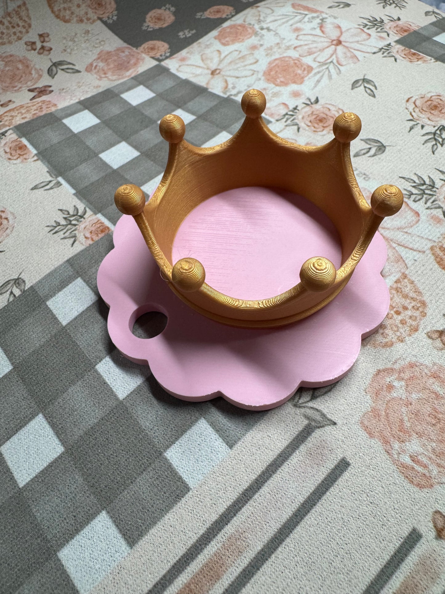 Crown Cup Lid Straw Topper