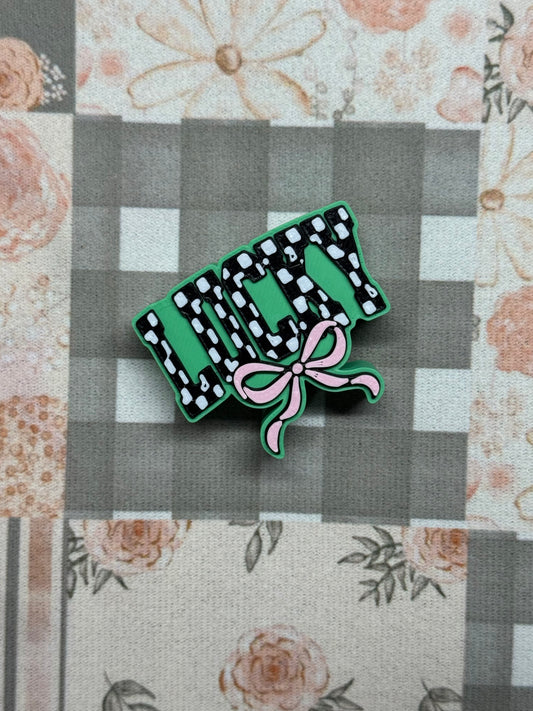 Lucky Bow Straw Topper