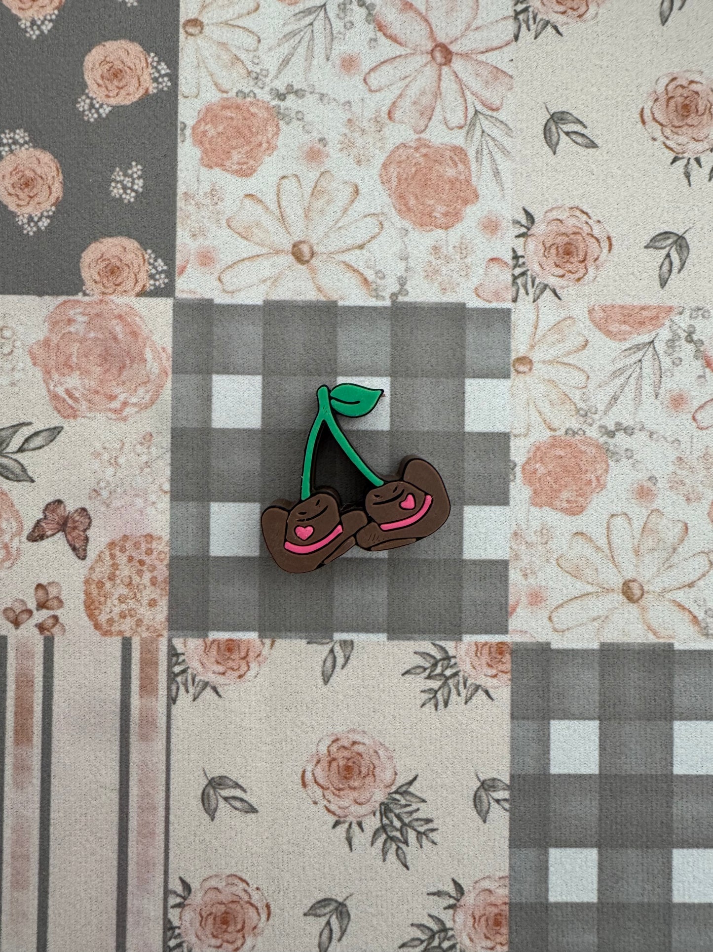 Cowboy/Cowgirl Cherry Straw Topper