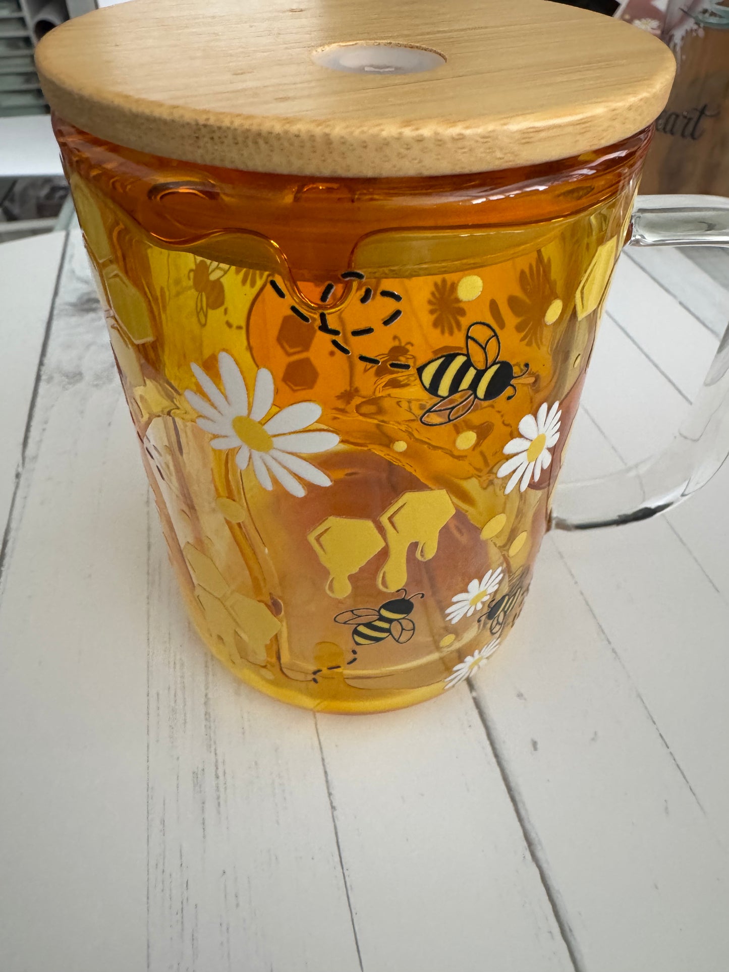 Honey Drip Bee Cup