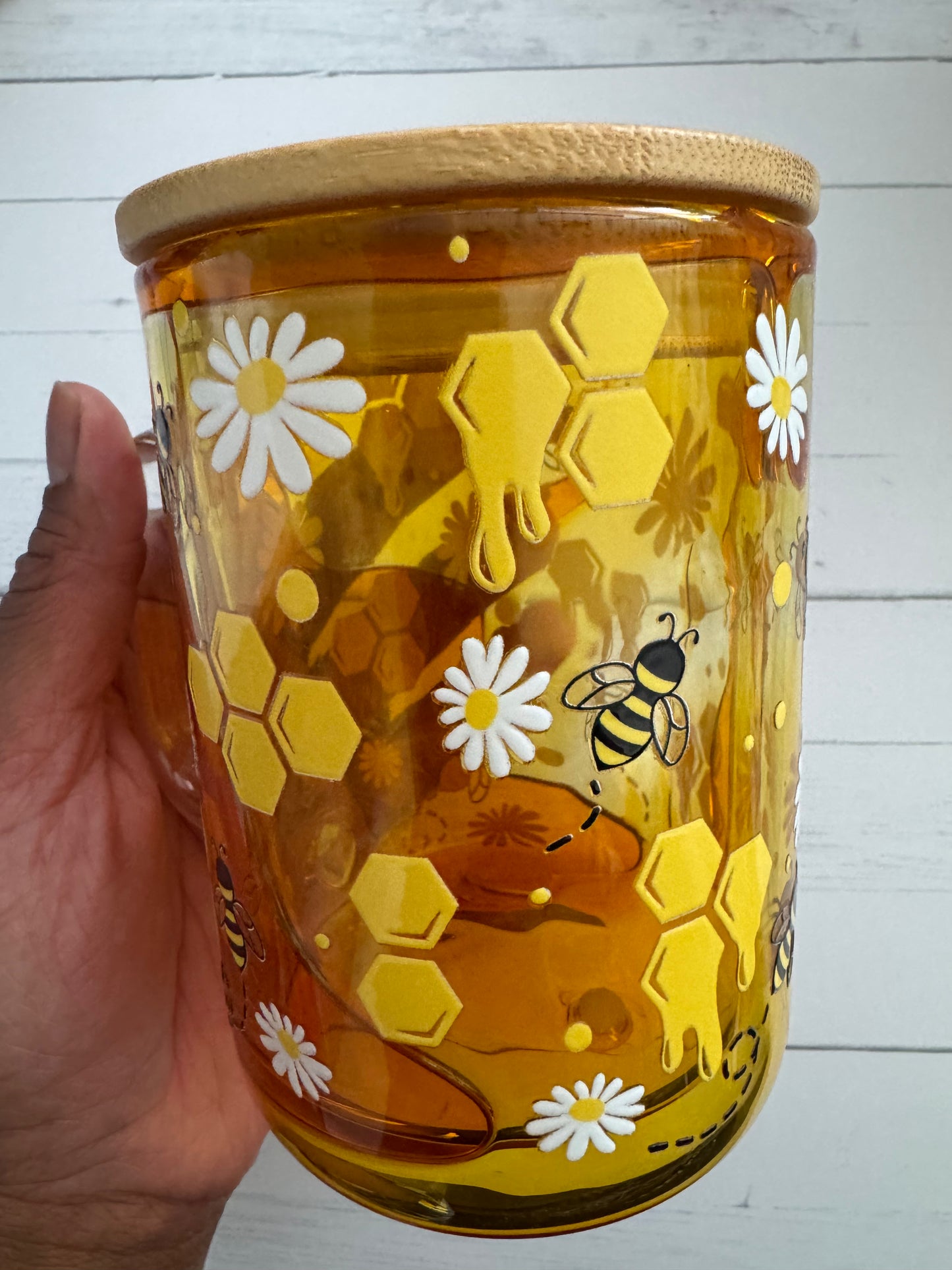 Honey Drip Bee Cup