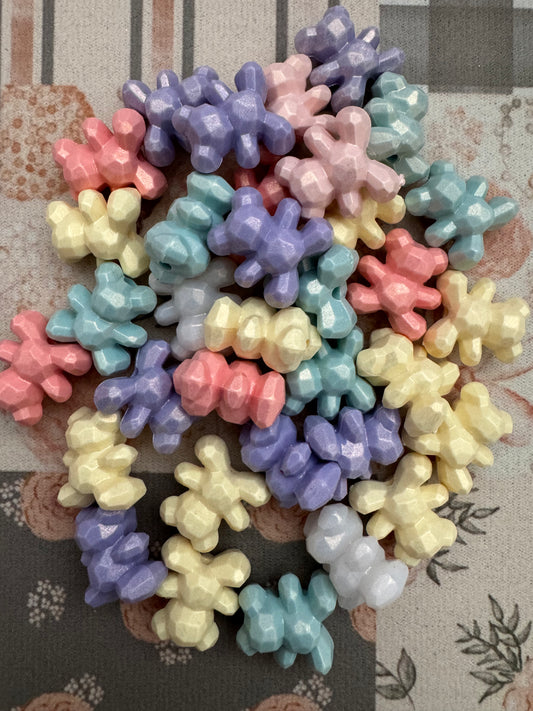 Small Bear Mix Beads/Charms (45g)