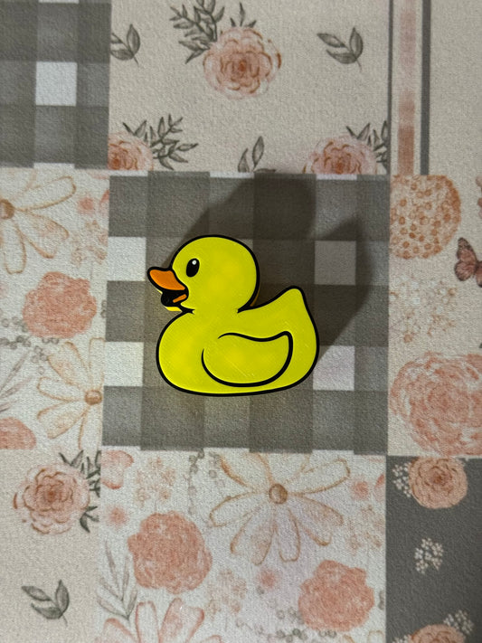 Rubber Duck Straw Topper