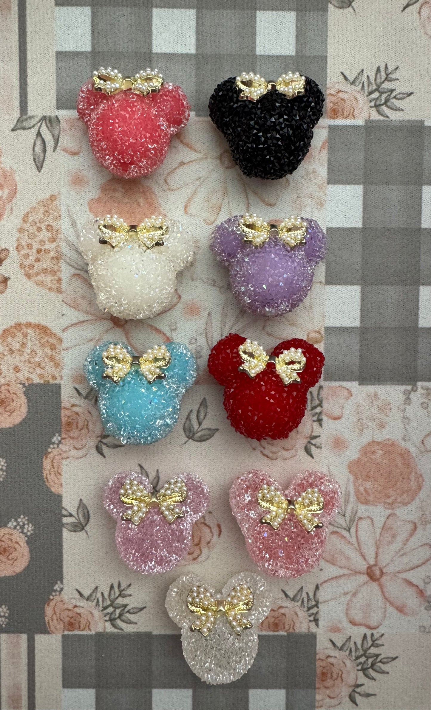 Mouse Head Fancy Sugar Bead