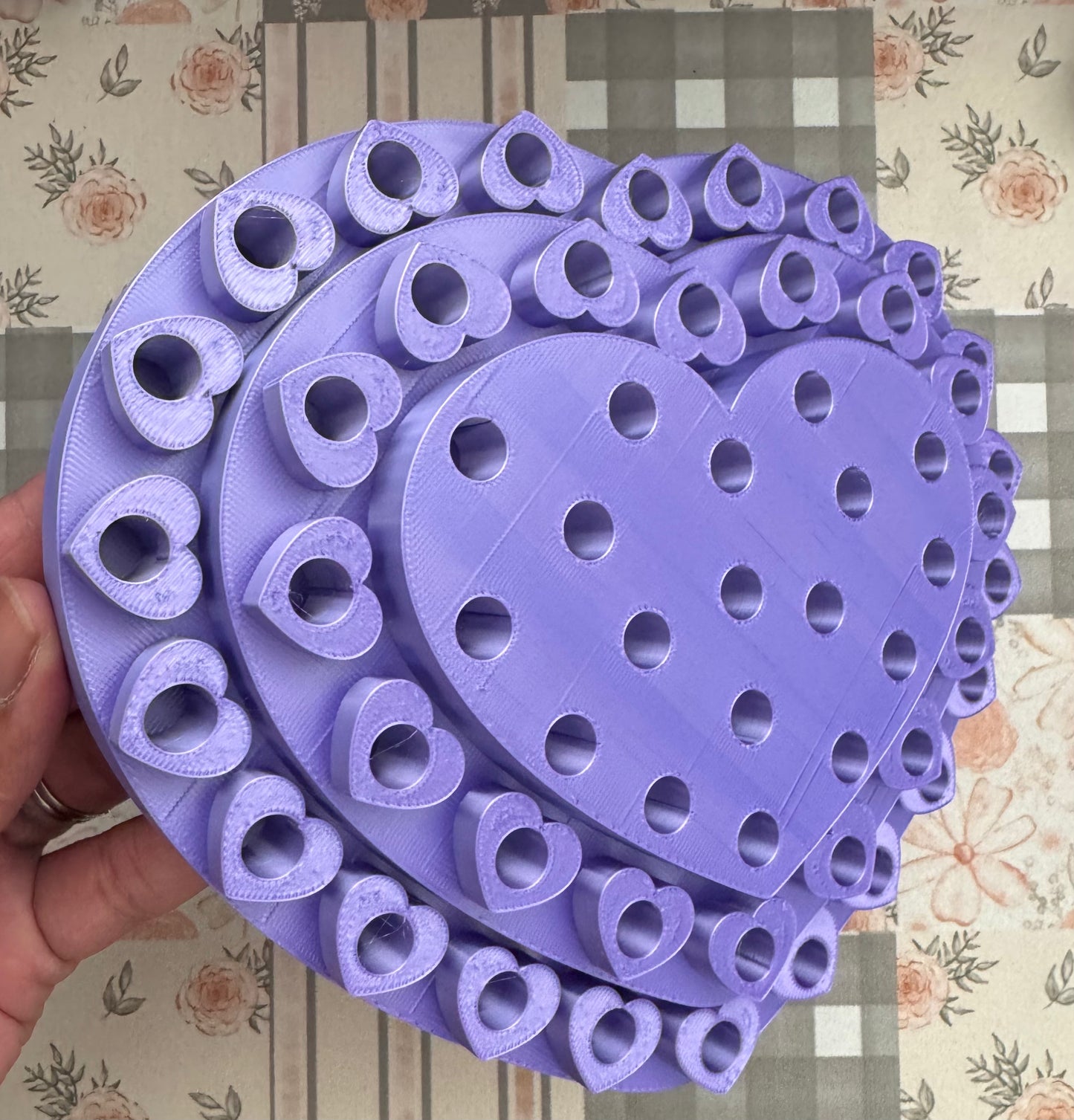 Heart Pen Holder Display