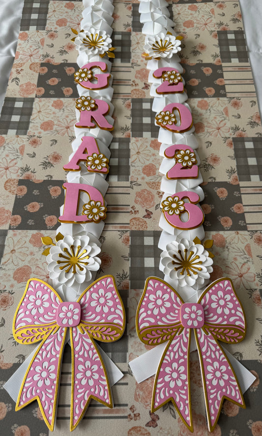 Floral Graduation Lei