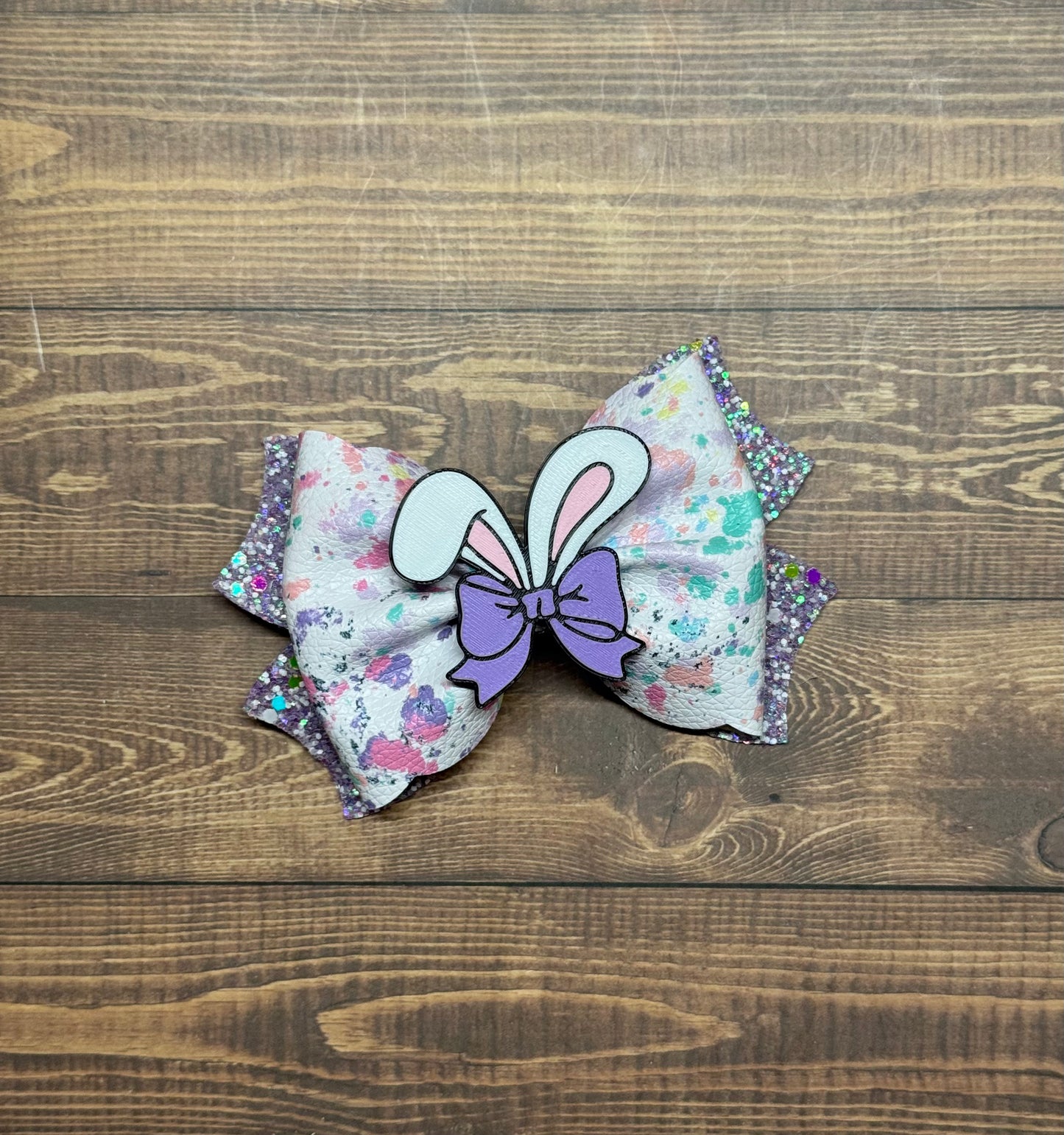 Coquette Bunny Ear Hair Bow