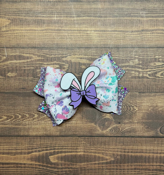 Coquette Bunny Ear Hair Bow