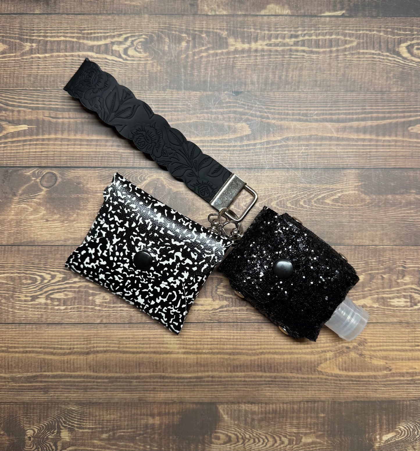 Composition book keychain