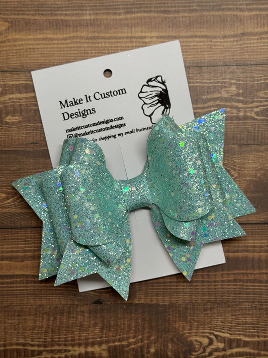Elite 6" Glitter Bow
