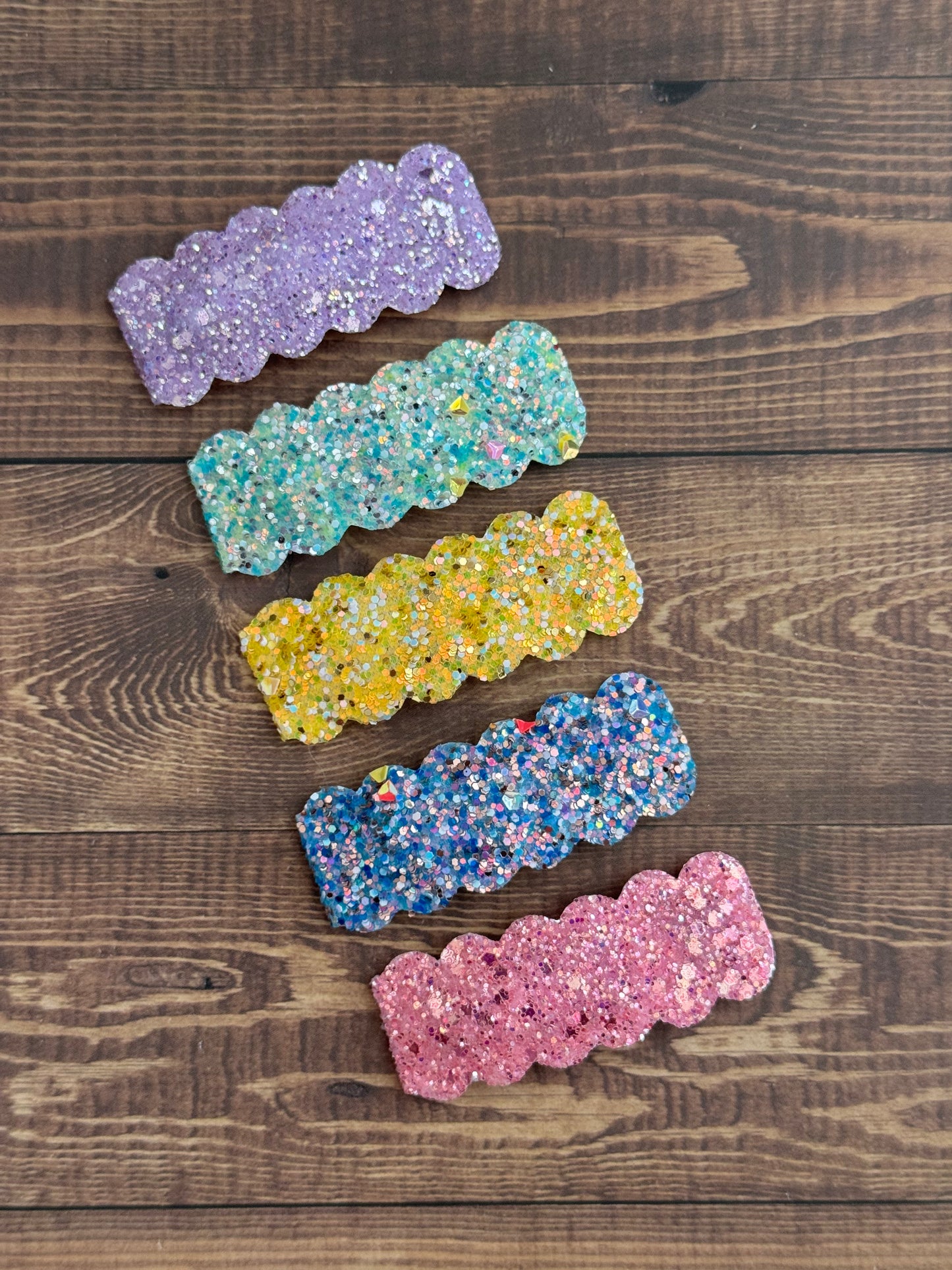 Pastel Dreams Snap Clips (Set of 5)