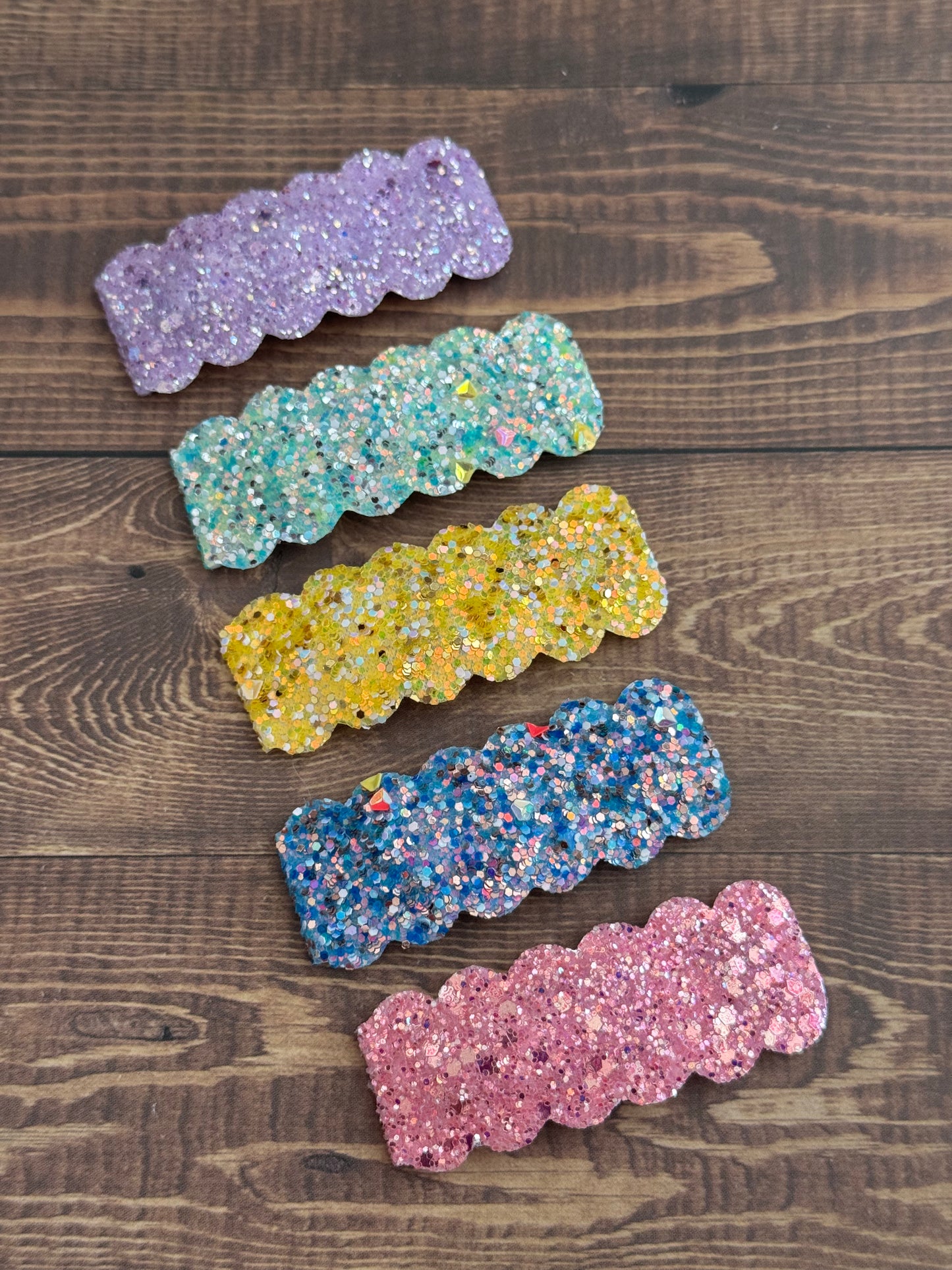 Pastel Dreams Snap Clips (Set of 5)