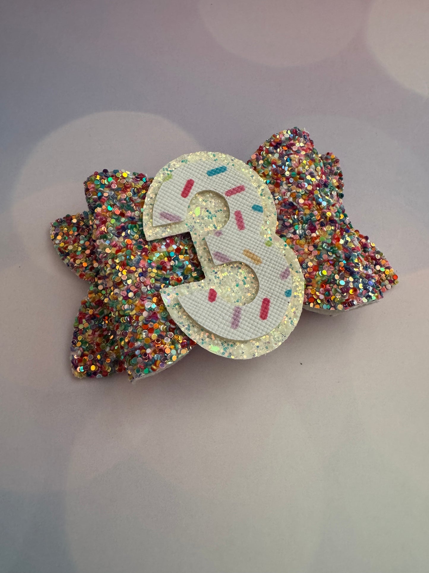 Birthday Hair Bow