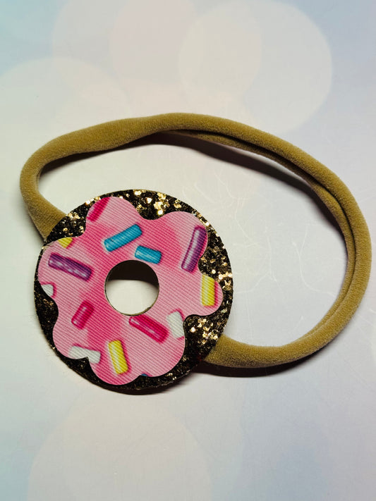 Donut Headband Bow