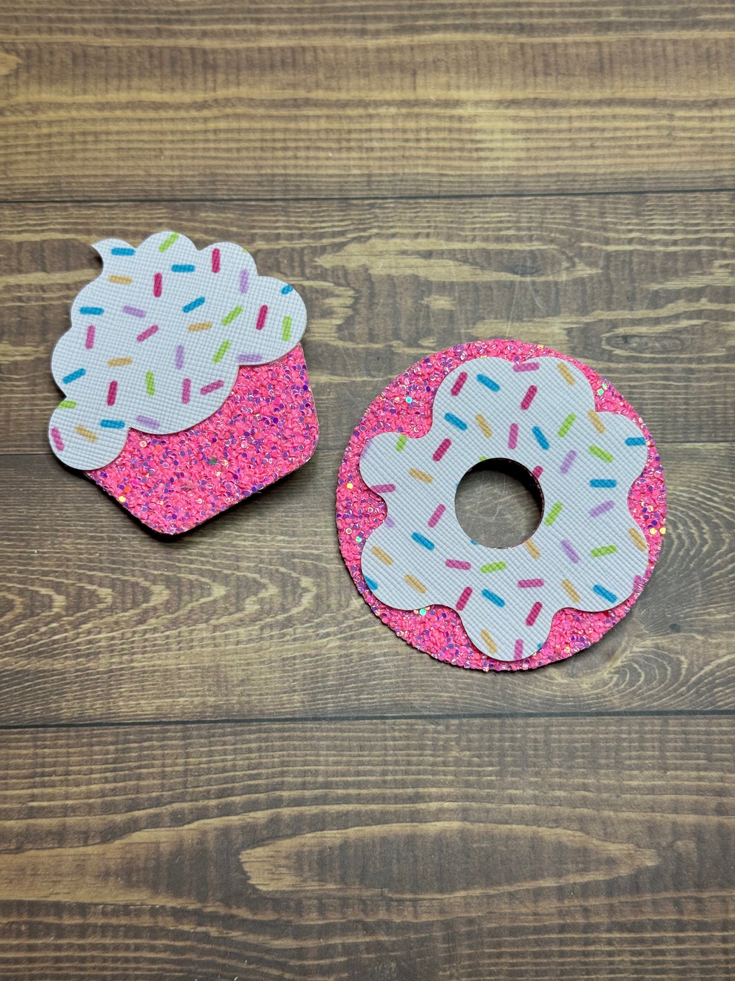 Donut/Cupcake Hair Bow