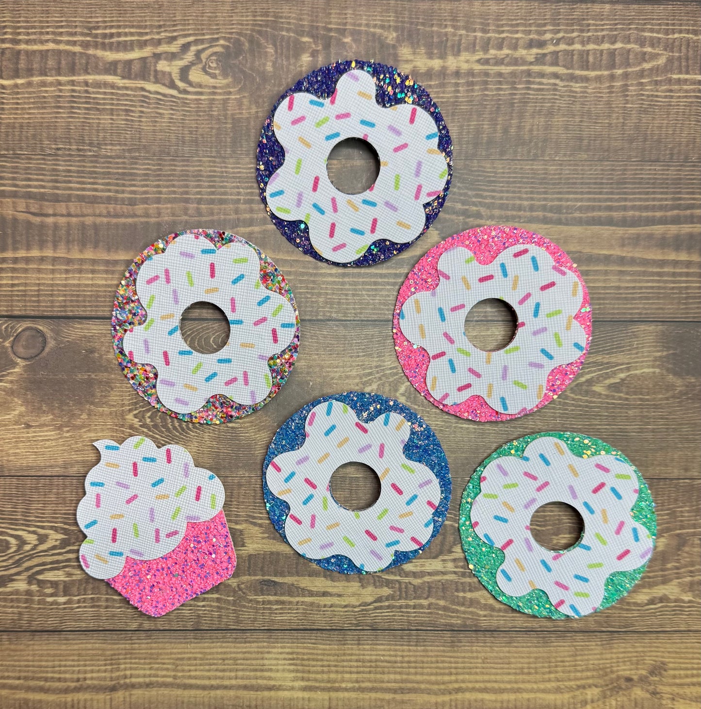 Donut/Cupcake Hair Bow