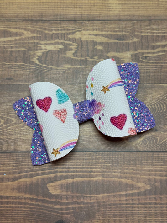 Cloud/Heart Aylin 4" Bow