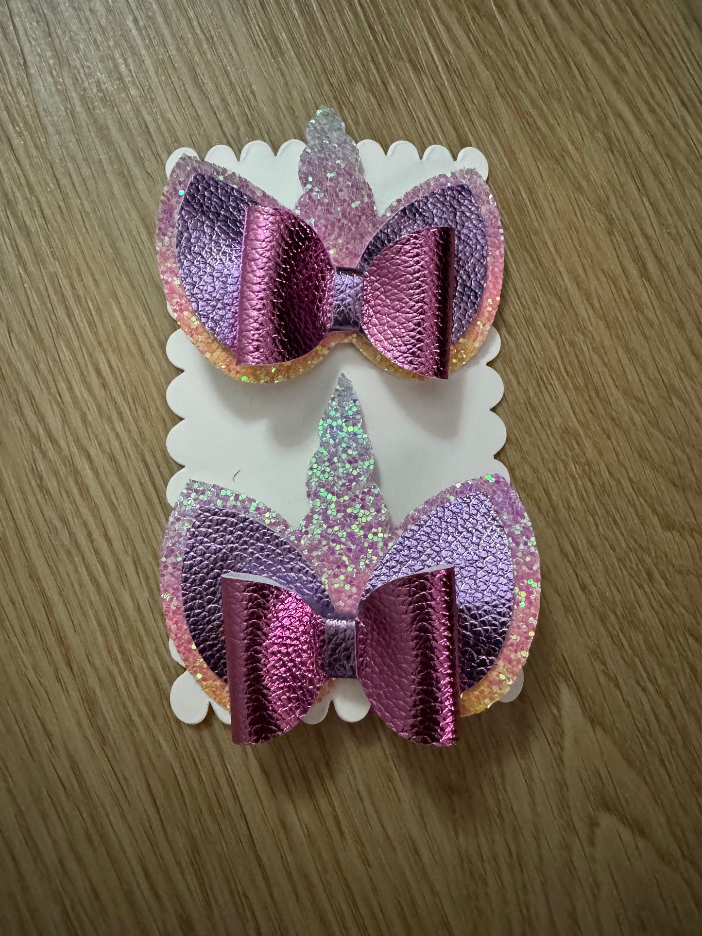 Unicorn Bow/Purse Set
